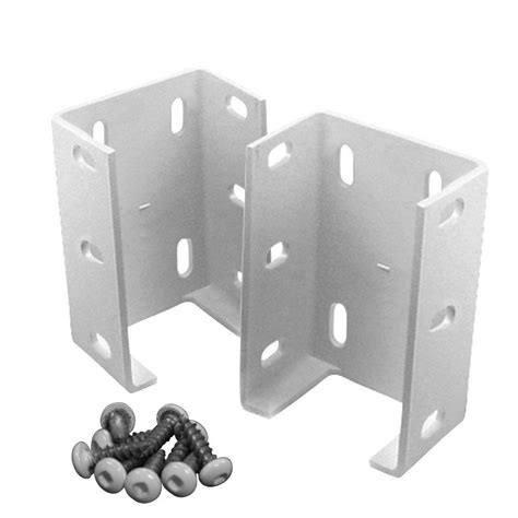 aluminum fence mounting brackets 1 x 1|removable fence panel brackets.